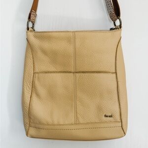 The Sak Yellow Leather Shoulder Bag